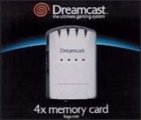 Sega 4x Memory Card Box Art