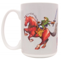 Legend of Zelda, The: Ocarina of Time - Link on Epona Mug Box Art