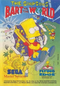 Simpsons, The: Bart vs. the World Box Art