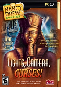 Nancy Drew Dossier: Lights, Camera, Curses! Box Art