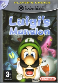 Luigi's Mansion - Player's Choice Box Art