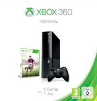 Microsoft Xbox 360 E 500GB - FIFA 15 Box Art