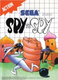 Spy vs Spy (Sega®) Box Art