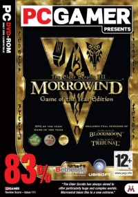 Elder Scrolls III, The: Morrowind: Game of the Year Edition - PC Gamer Presents Box Art