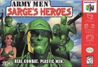 Army Men: Sarge's Heroes (green cartridge) Box Art