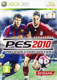 Pro Evolution Soccer 2010 Box Art