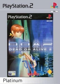 Dead or Alive 2 - Platinum (ELSPA) Box Art