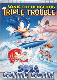 Sonic The Hedgehog: Triple Trouble Box Art
