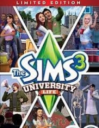 Sims 3, The: University Life - Limited Edition Box Art