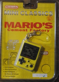 Mario's Cement Factory (yellow) Box Art