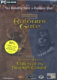 Forgotten Realms: Baldur's Gate / Baldur's Gate: Tales of the Sword Coast Box Art