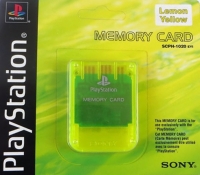 Sony Memory Card SCPH-1020 EYI Box Art