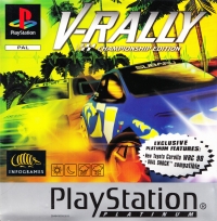 V-Rally: Championship Edition - Platinum (lightface) Box Art