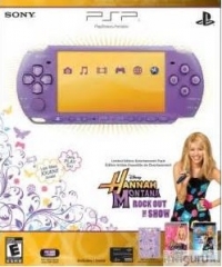 Sony Playstation Portable PSP-3001XZL - Limited Edition Hannah Montana Entertainment Pack Box Art