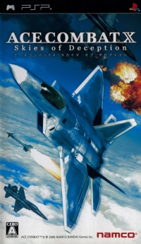 Ace Combat X: Skies of Deception Box Art
