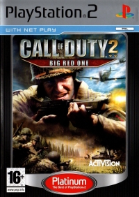 Call of Duty 2: Big Red One - Platinum Box Art