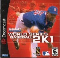 World Series Baseball 2K1 (Not for Resale) Box Art