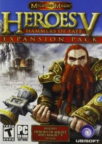 Heroes of Might and Magic V: Hammers of Fate Box Art
