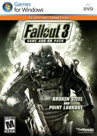 Fallout 3 Game Add-On Pack: Broken Steel & Point Lookout Box Art