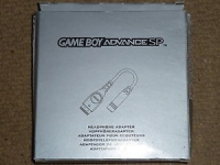 Nintendo Game Boy Advance SP Headphone Adapter Box Art