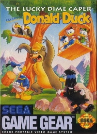 Lucky Dime Caper starring Donald Duck, The Box Art