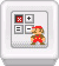 Mario Calculator Box Art