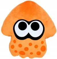 Splatoon Squid Pillow - Orange Box Art