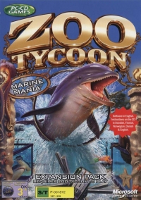 Zoo Tycoon: Marine Mania [DK][FI][NO][SE] Box Art
