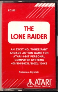 Lone Raider, The Box Art