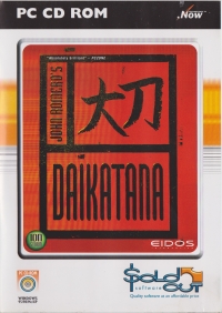 Daikatana - Sold Out Software Box Art