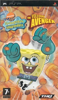 Spongebob Squarepants: The Yellow Avenger Box Art