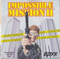 Impossible Mission II (disk) Box Art