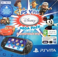 Sony PlayStation Vita - PS Vita Disney Mega Pack [RU] Box Art