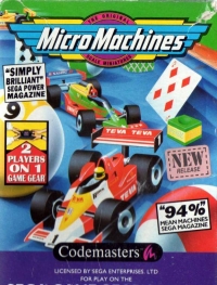 Micro Machines Box Art