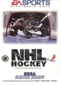 NHL Hockey Box Art
