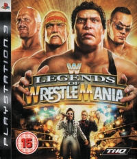 WWE Legends of Wrestlemania Box Art