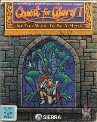 Quest For Glory 1: So You Want To Be A Hero Box Art