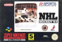 NHL Hockey '94 Box Art