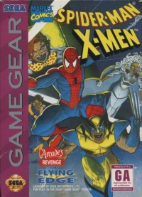 Spider-Man and the X-Men in Arcade's Revenge Box Art
