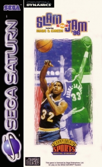 Slam 'N Jam '96 featuring Magic & Kareem Box Art