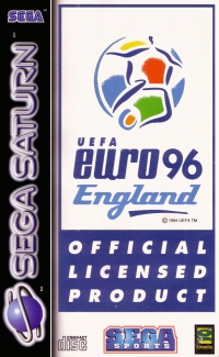 UEFA Euro 96 England Box Art