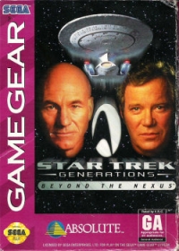 Star Trek: Generations: Beyond the Nexus Box Art
