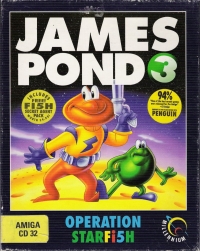 James Pond 3: Operation Starfish Box Art