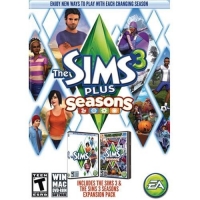 Sims 3 Plus, The: Seasons Box Art