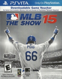 MLB 15: The Show Box Art
