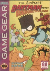 Simpsons, The: Bartman Meets Radioactive Man Box Art