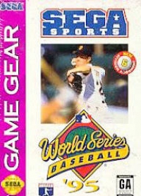 World Series Baseball '95 Box Art