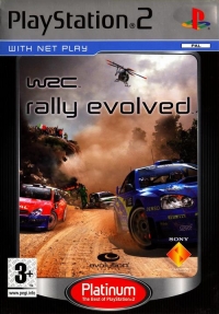 WRC Rally Evolved - Platinum Box Art