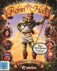 Legend of Robin Hood, The: Conquests of the Longbow Box Art