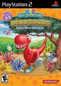 Konami KIds Playground: Dinosaurs Shapes & Colors Box Art
